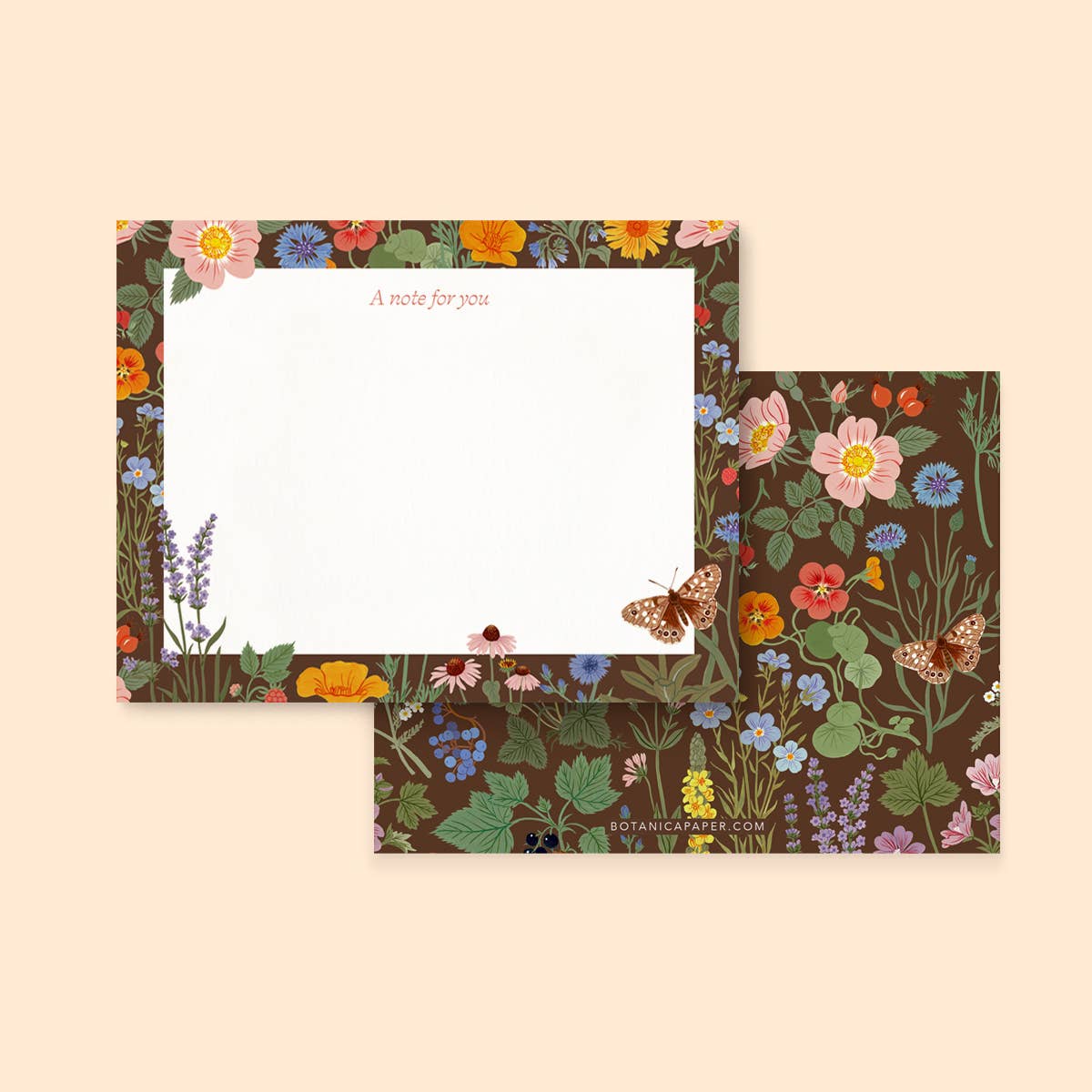 HEALING PLANTS Notecards | Set of 4 - Joy