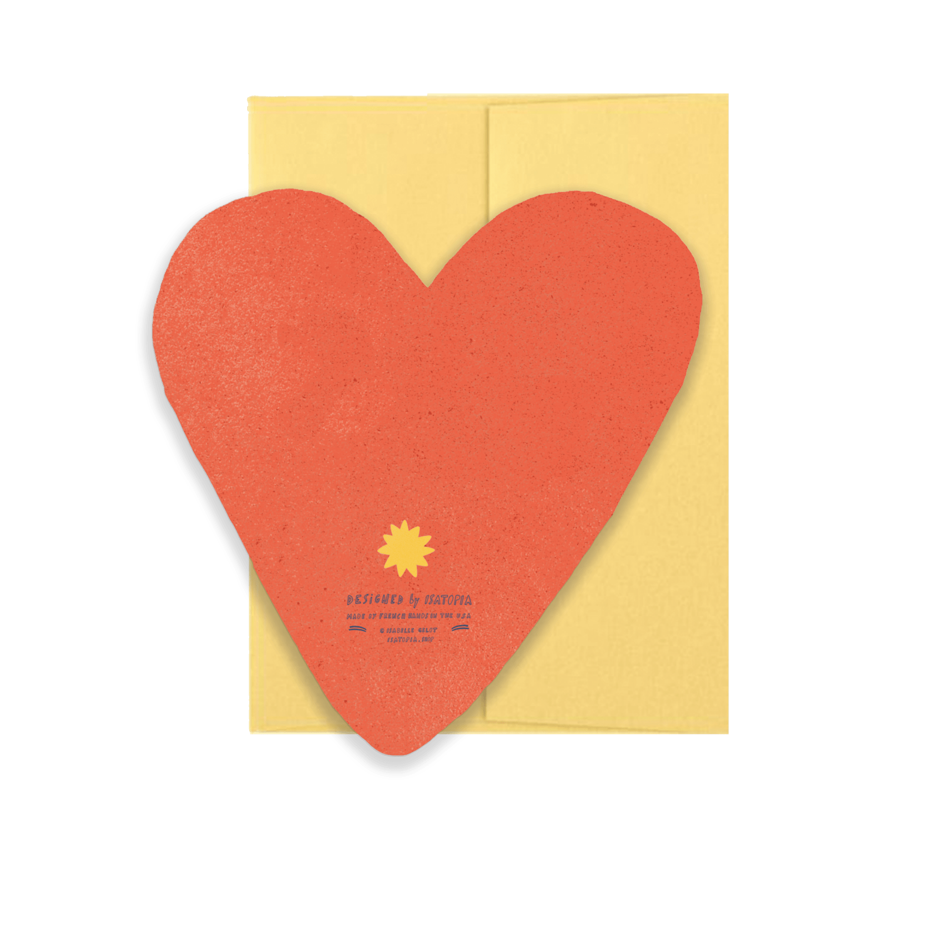 Heart Blink Gold Card - Joy