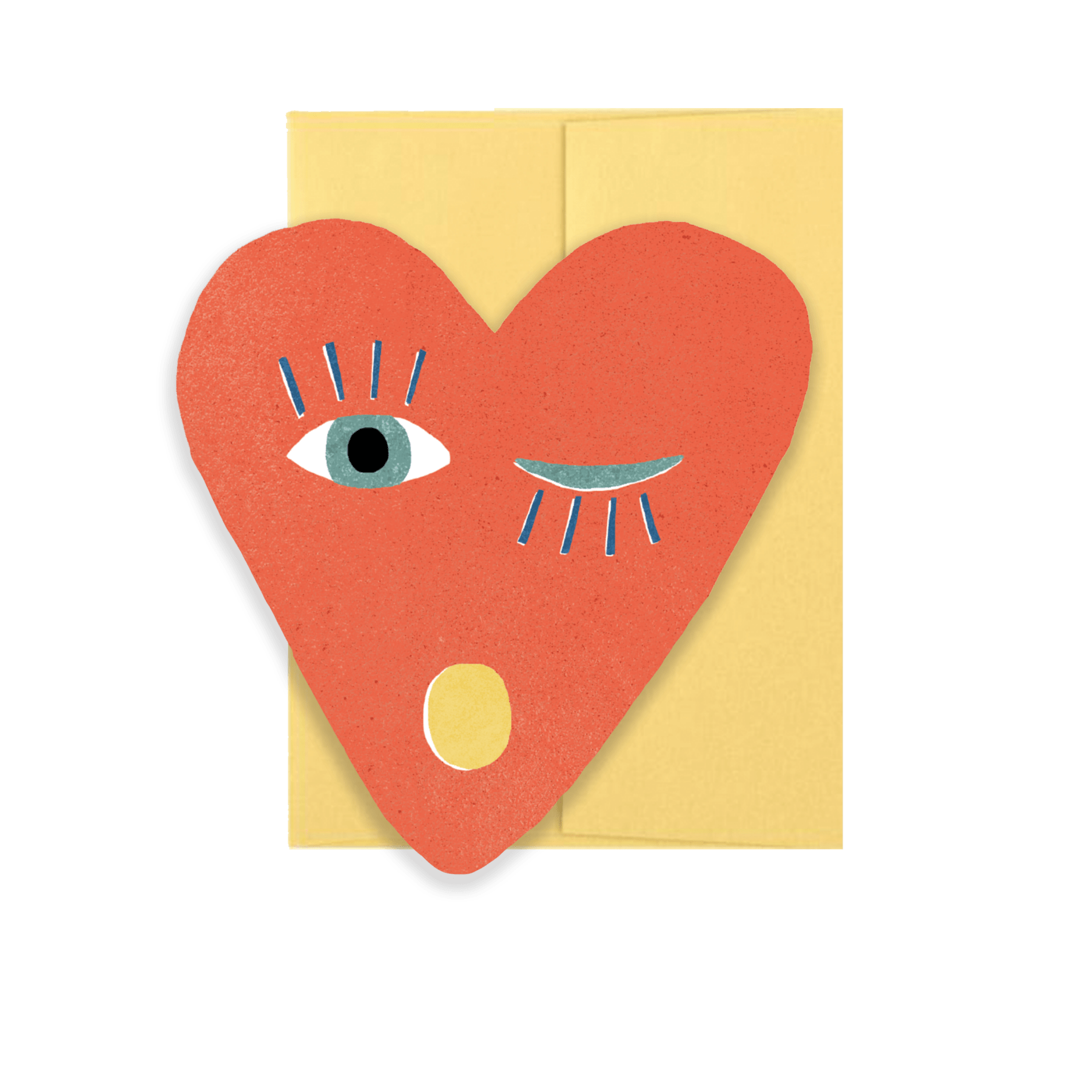 Heart Blink Gold Card - Joy