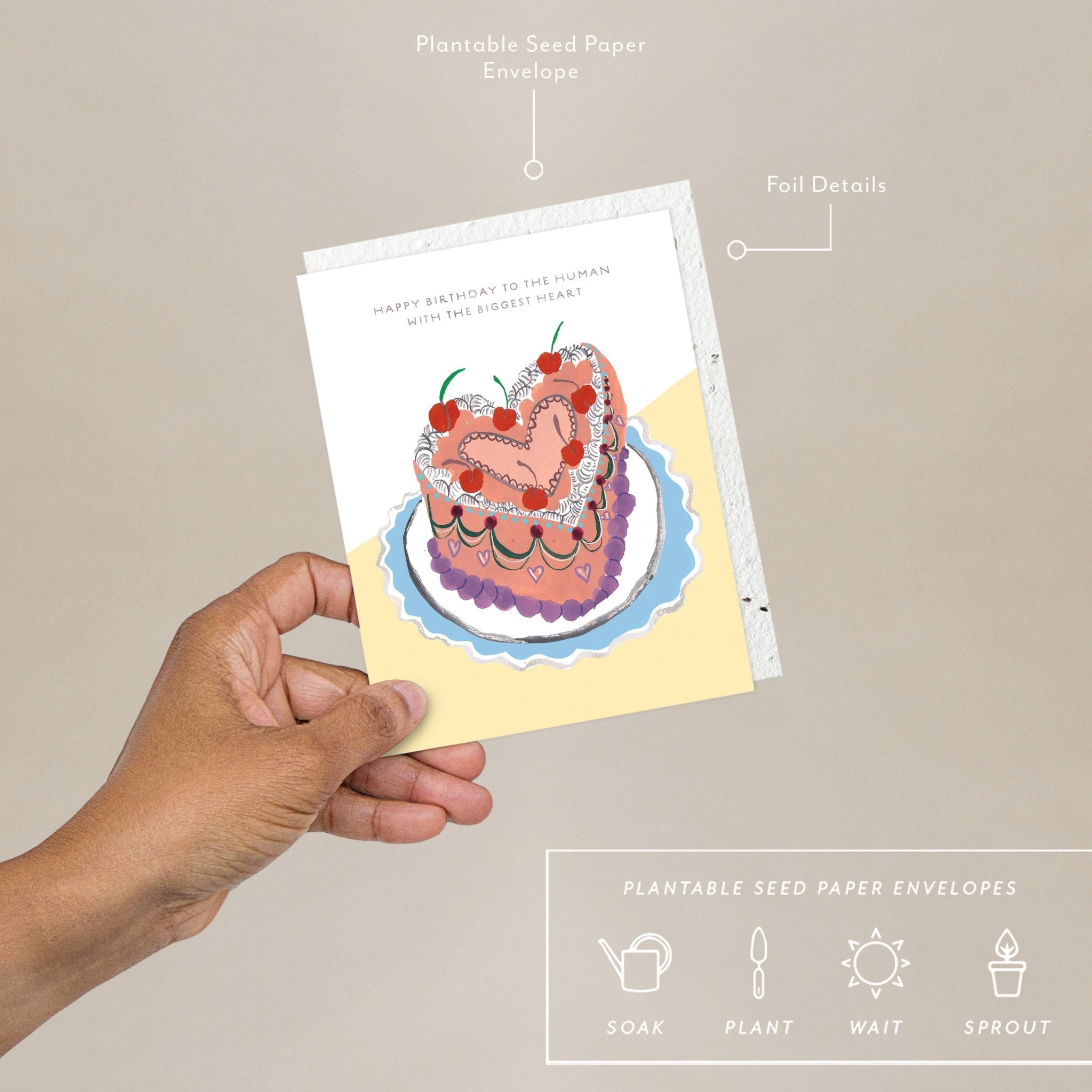 Heart Shaped Cake - Joy Gift Shoppe