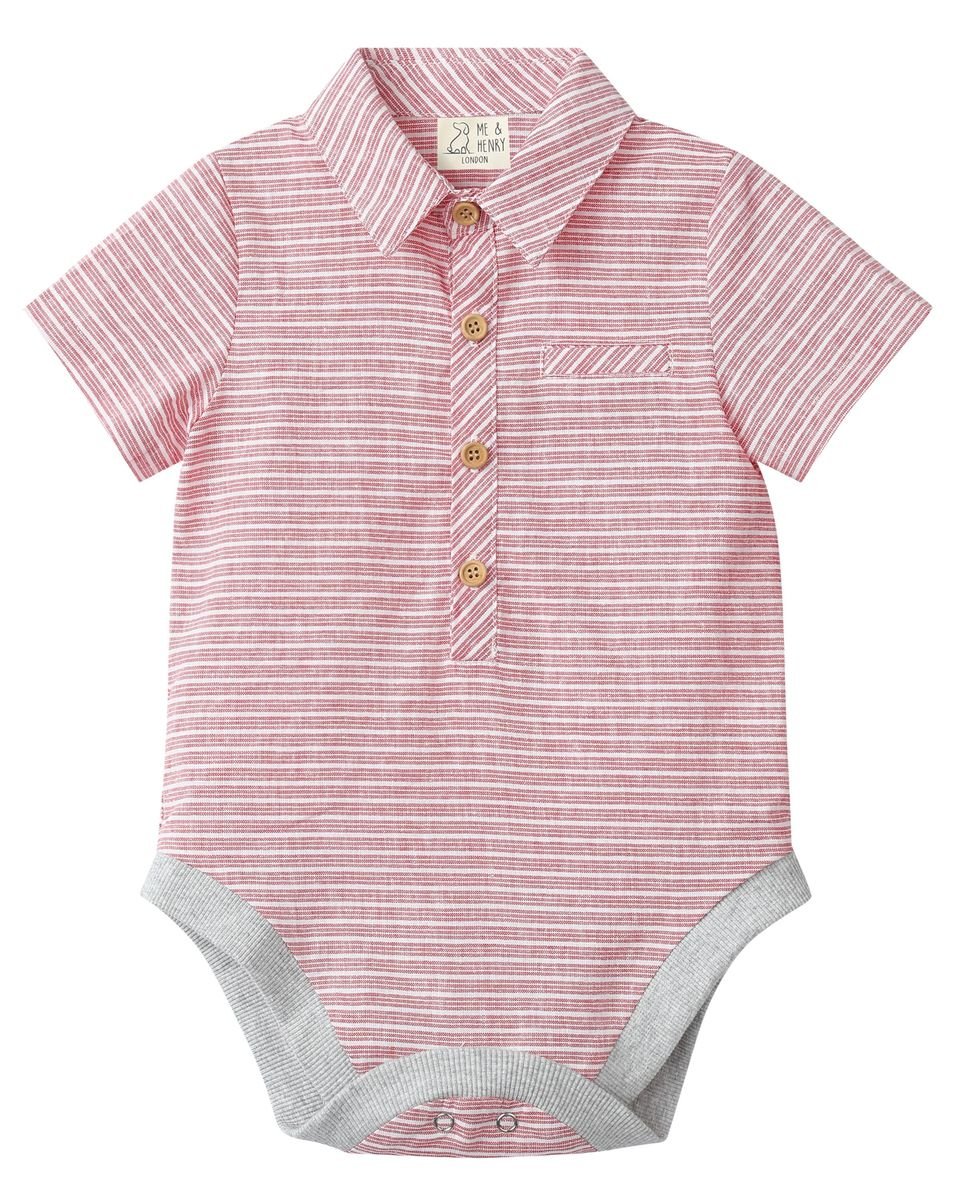 HELFORD Red Stripe Onesie - Joy