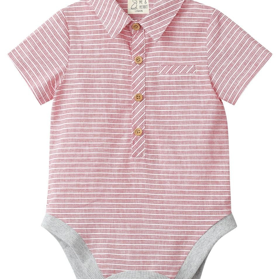 HELFORD Red Stripe Onesie - Joy