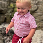 HELFORD Red Stripe Onesie - Joy