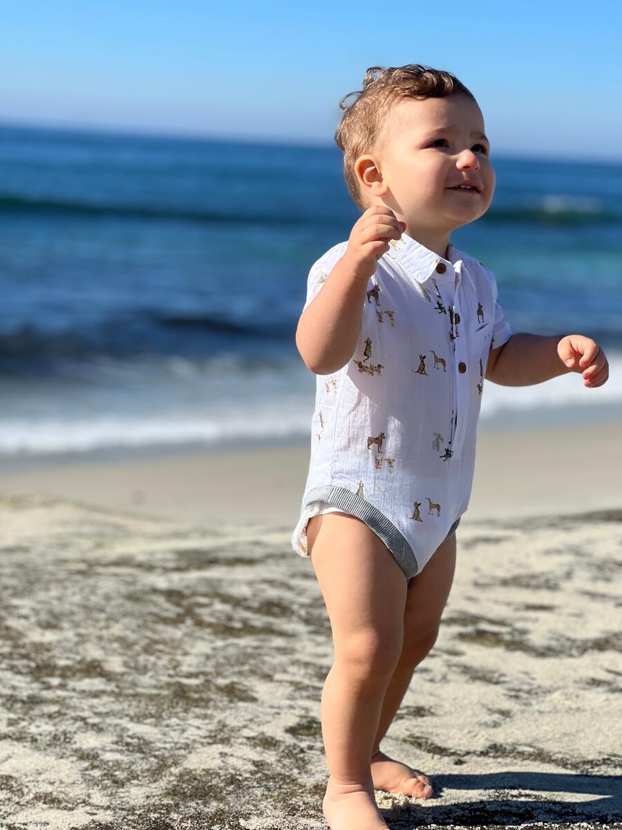 HENRY Print Onesies - Joy