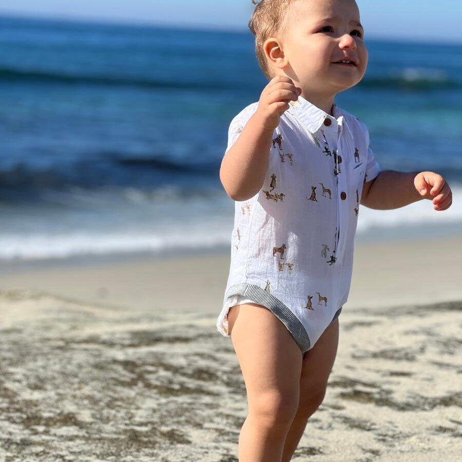 HENRY Print Onesies - Joy