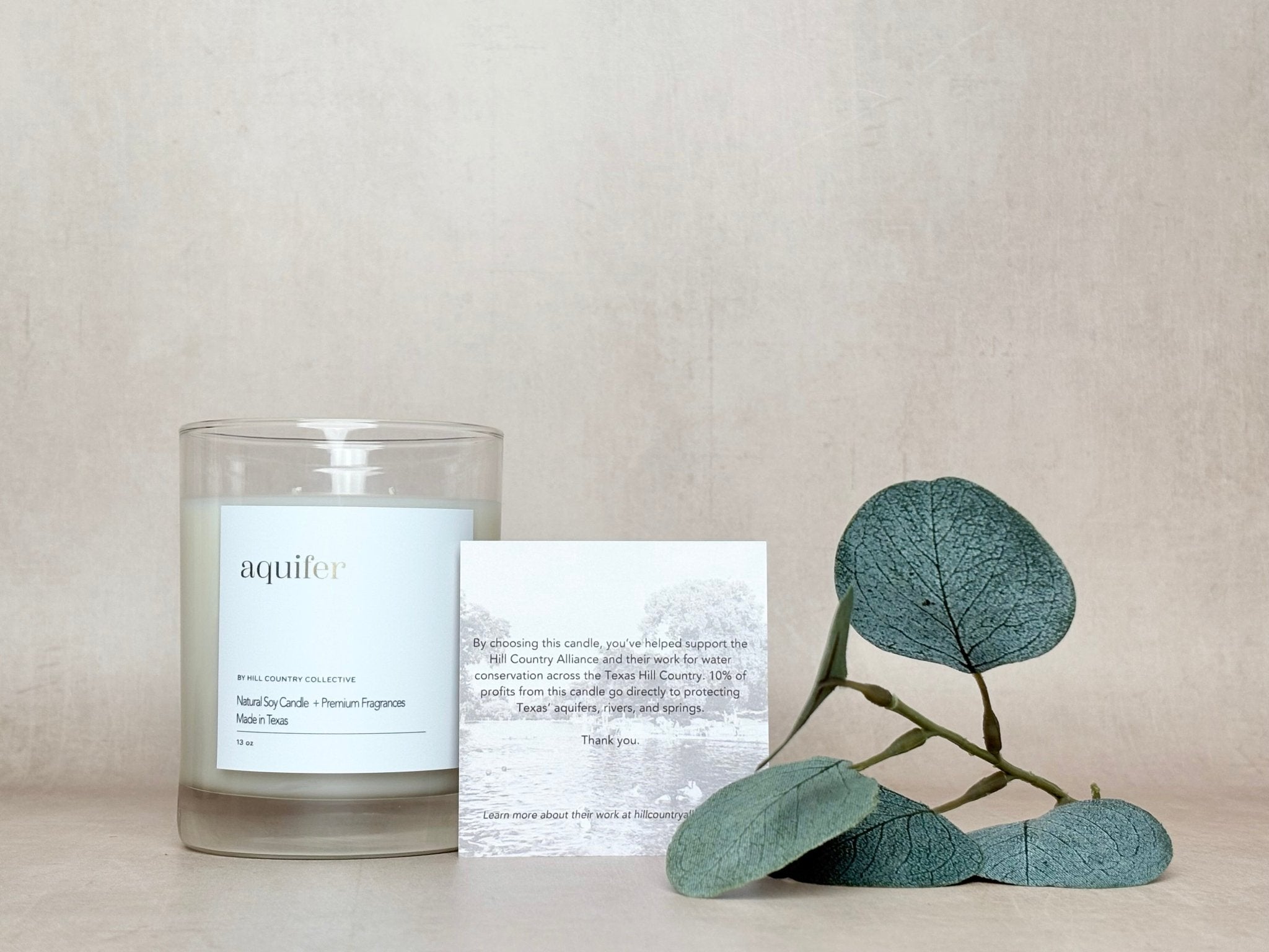 Hill Country Collective Candle - Aquifer - Joy