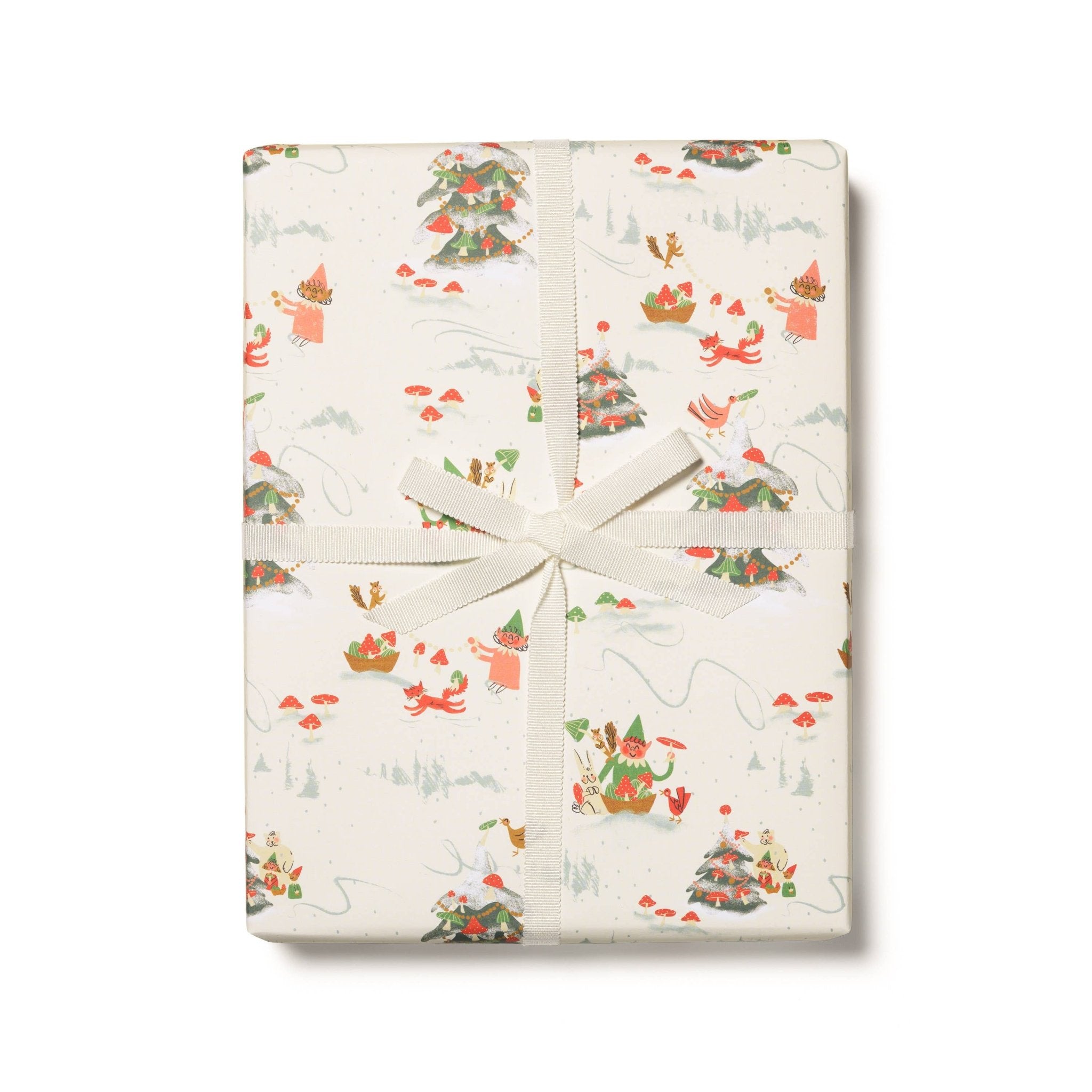 Holiday Critters Wrapping Paper: Rolls of 3 Sheets - Joy