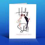 HOLY SHIT Wedding Card - Joy Gift Shoppe