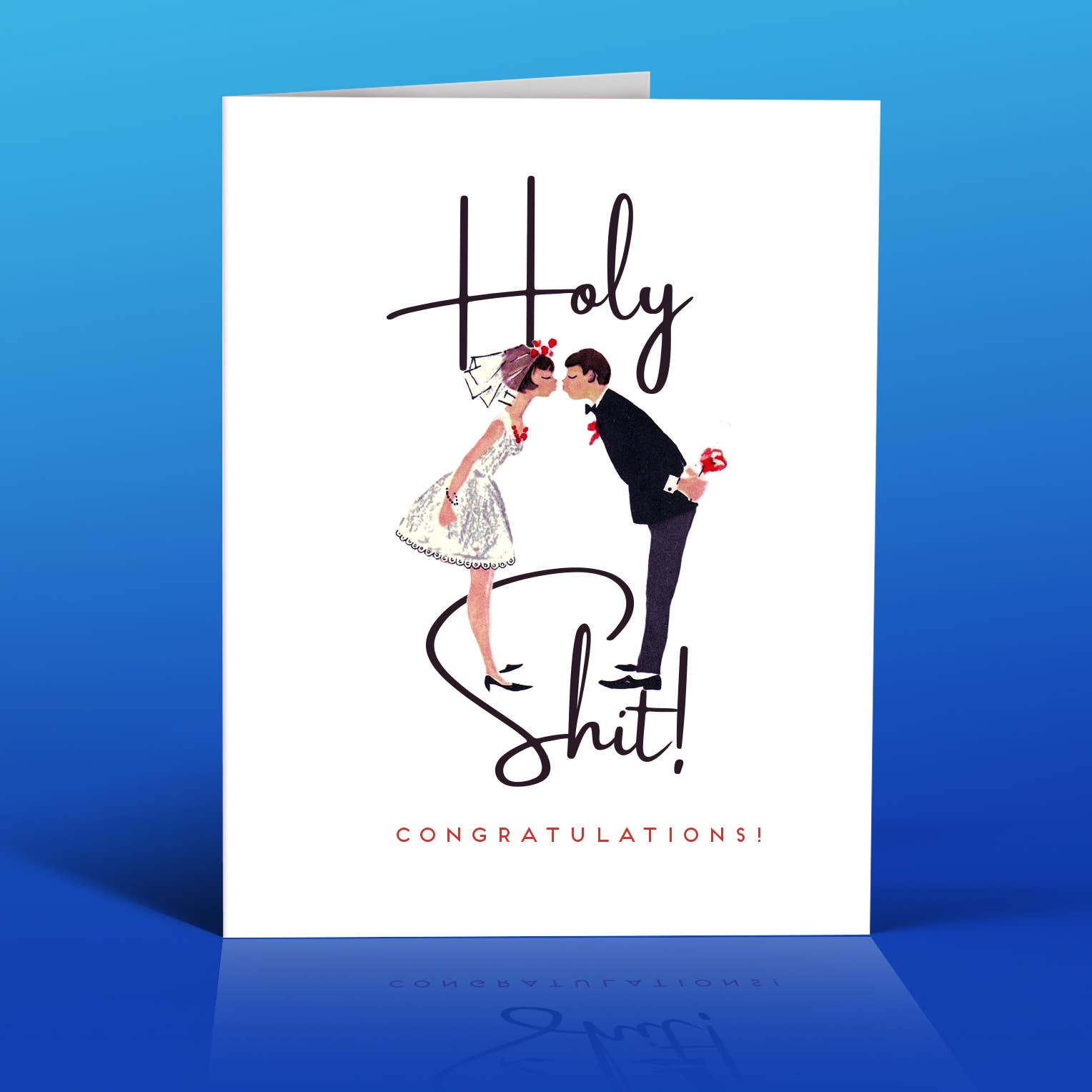 HOLY SHIT Wedding Card - Joy Gift Shoppe