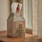 Home for the Holidays Tissue Box Cover - Joy