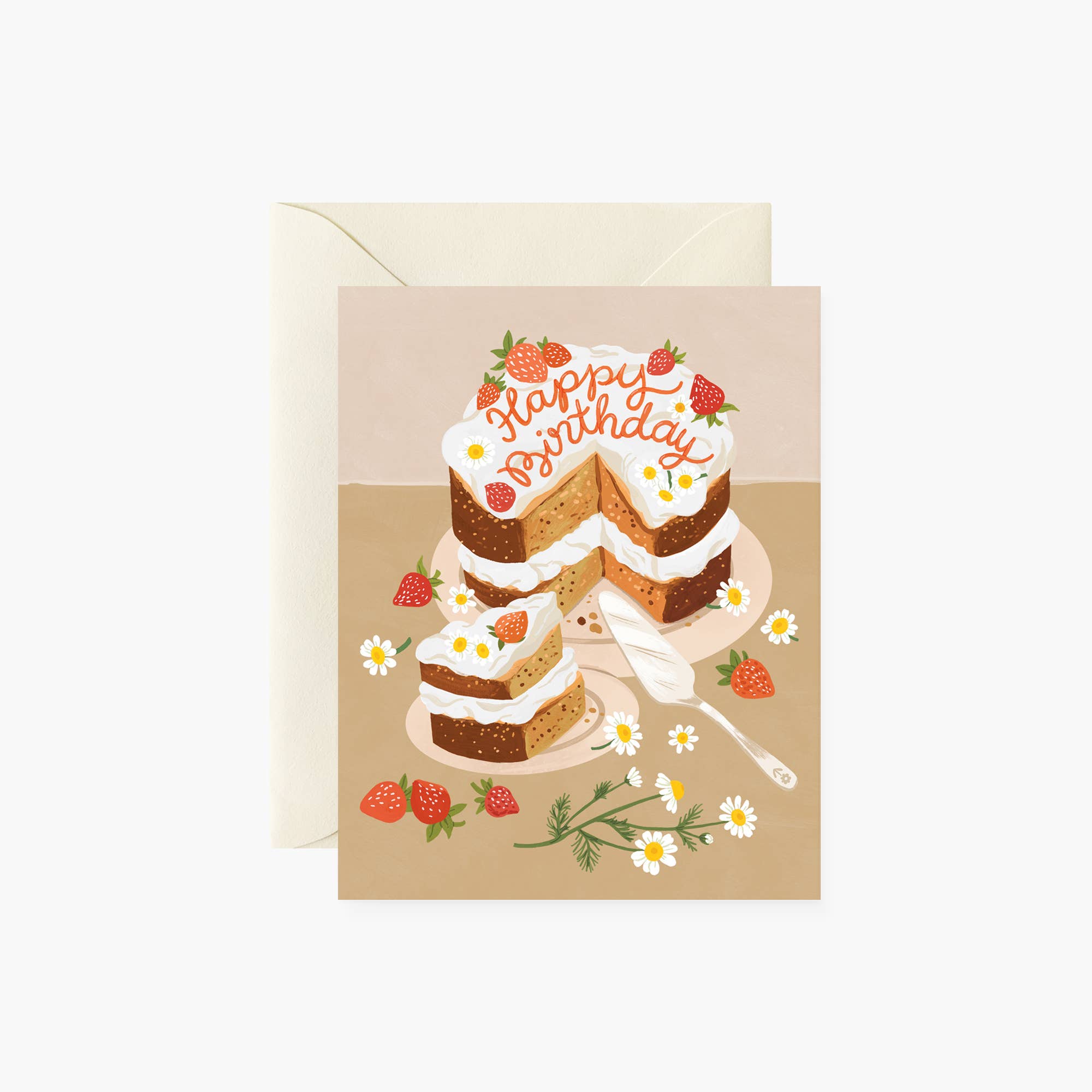 HOMEMADE BIRTHDAY CAKE | Birthday Card - Joy