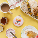 Honey Jar Cross Stitch Kit - Joy