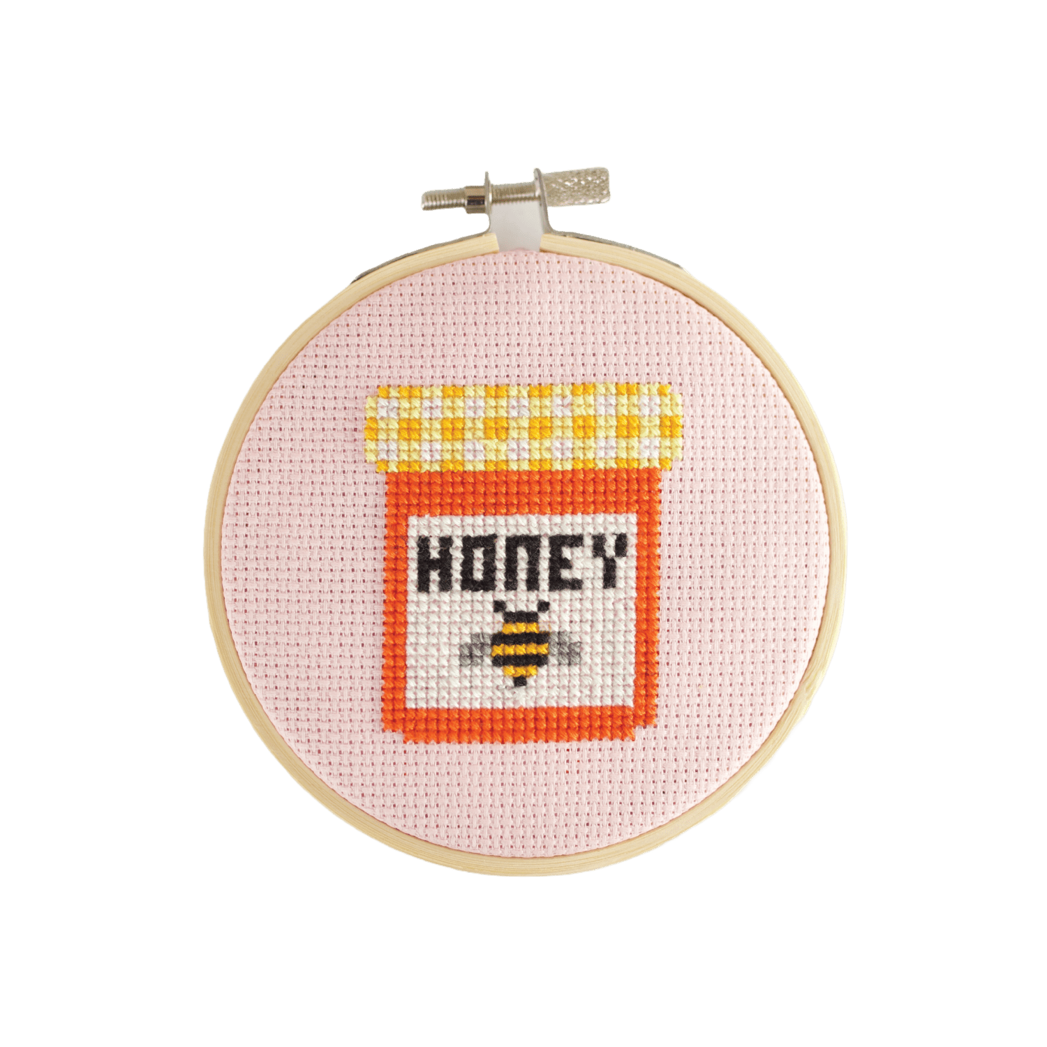 Honey Jar Cross Stitch Kit - Joy