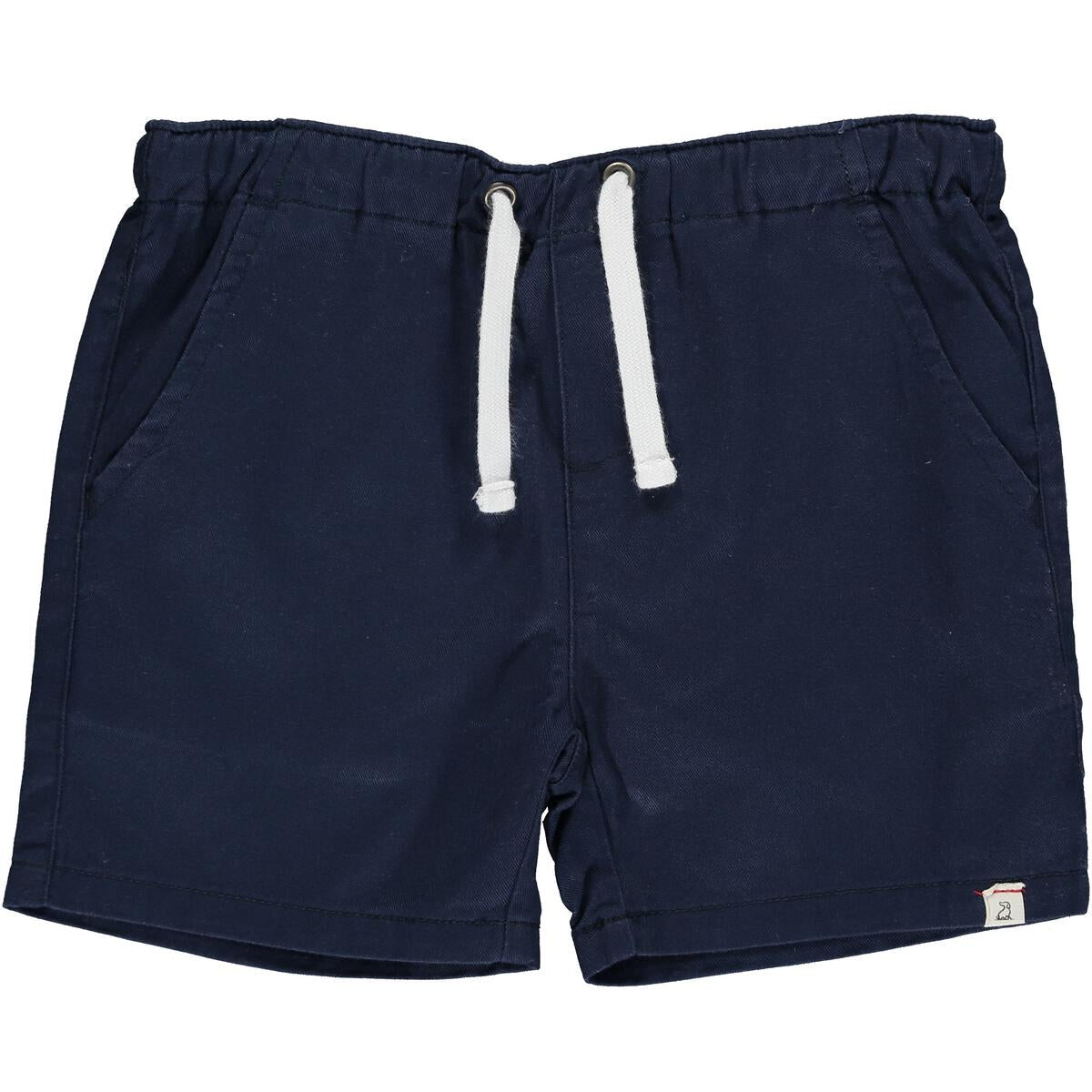HUGO Navy Twill Shorts - Boy - Joy