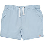 HUGO Pale Blue Twill Shorts - Boy - Joy