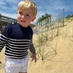 HUGO White Twill Shorts - Boy - Joy