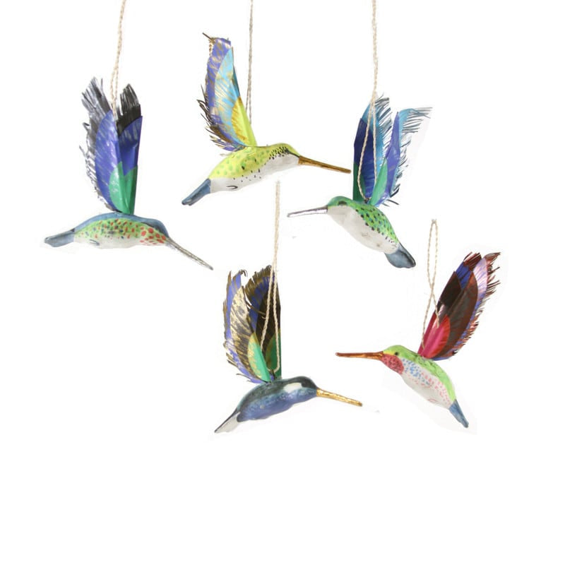 Hummingbird Assorted Ornament - Joy