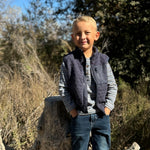 HUNTER Navy Vest - Joy