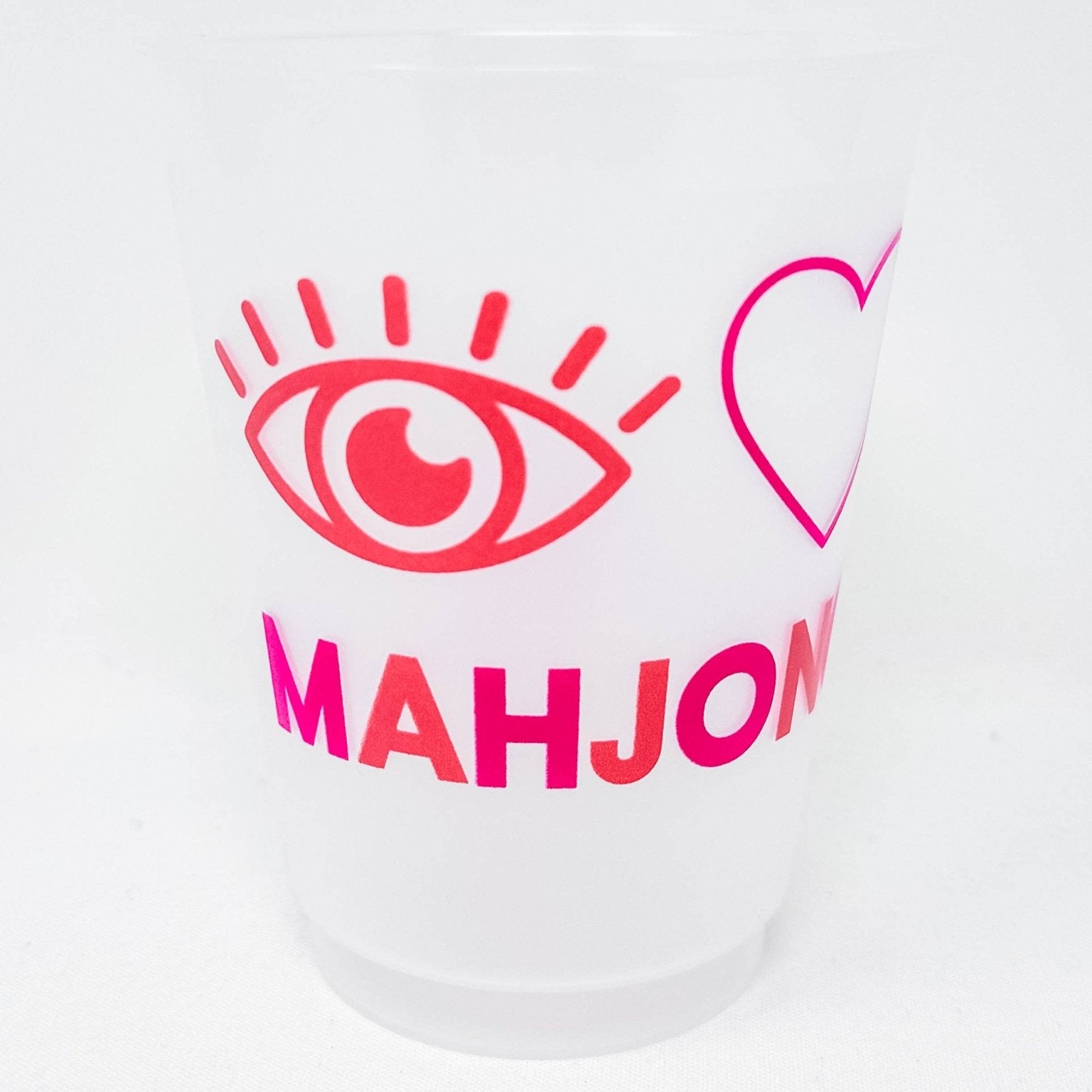 I Heart Mahjong Cups - Joy