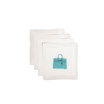 Iconic Design Cocktail Napkin: Birkin Bag - Joy