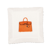 Iconic Design Cocktail Napkin: Birkin Bag - Joy