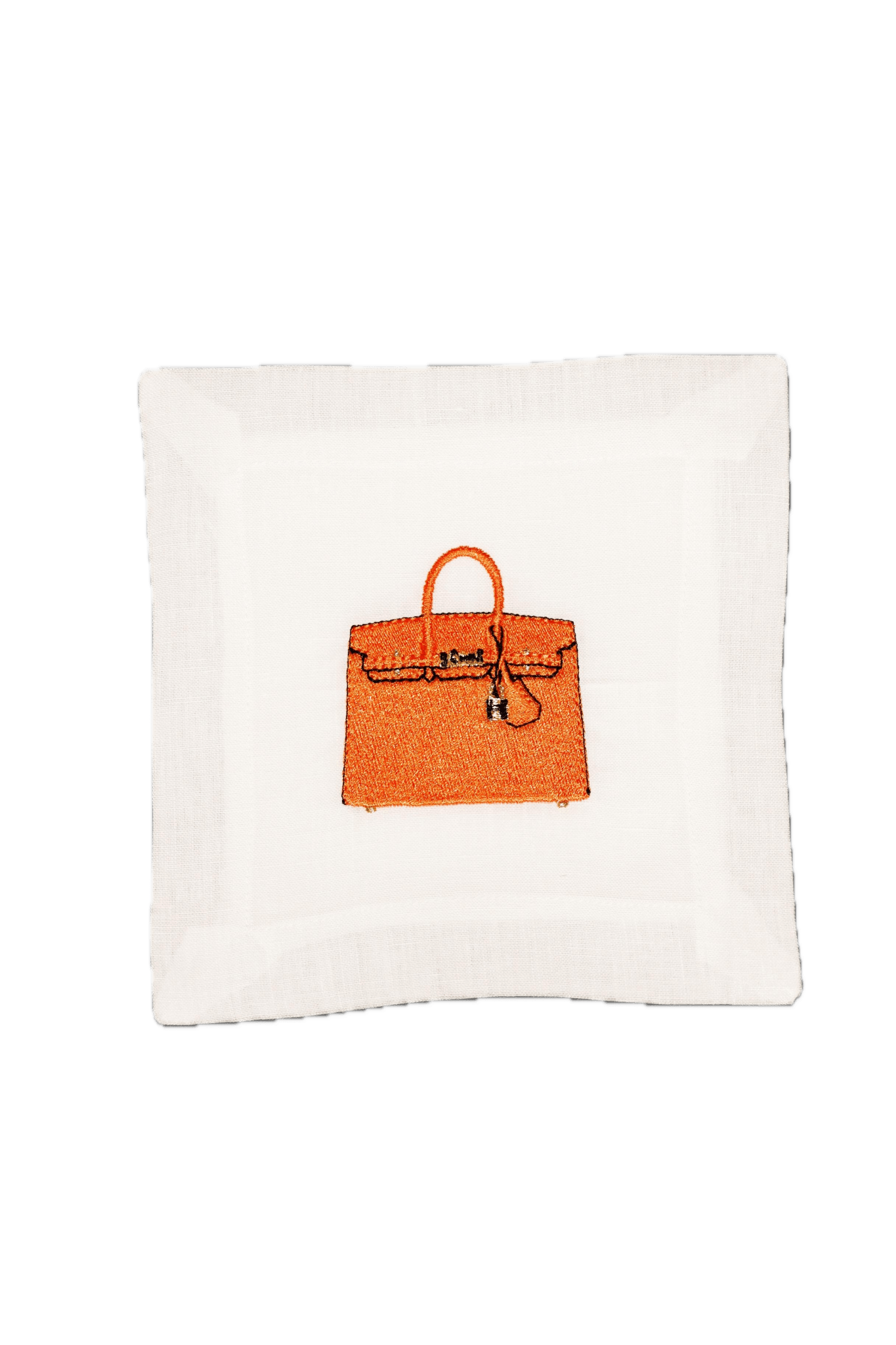 Iconic Design Cocktail Napkin: Birkin Bag - Joy