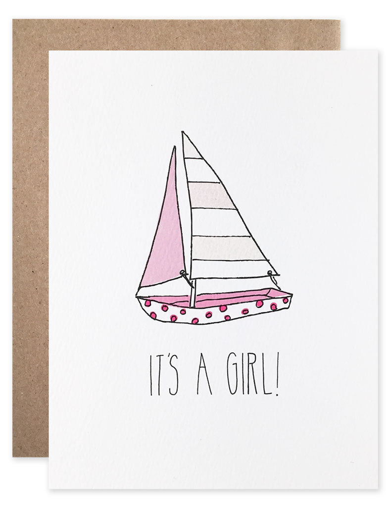 It's a Girl Sailboat - Joy