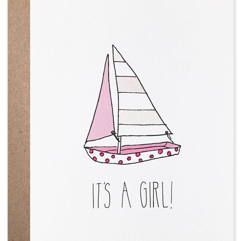 It's a Girl Sailboat - Joy