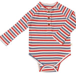 JACKSTAY Henley Raglan Onesie - Joy