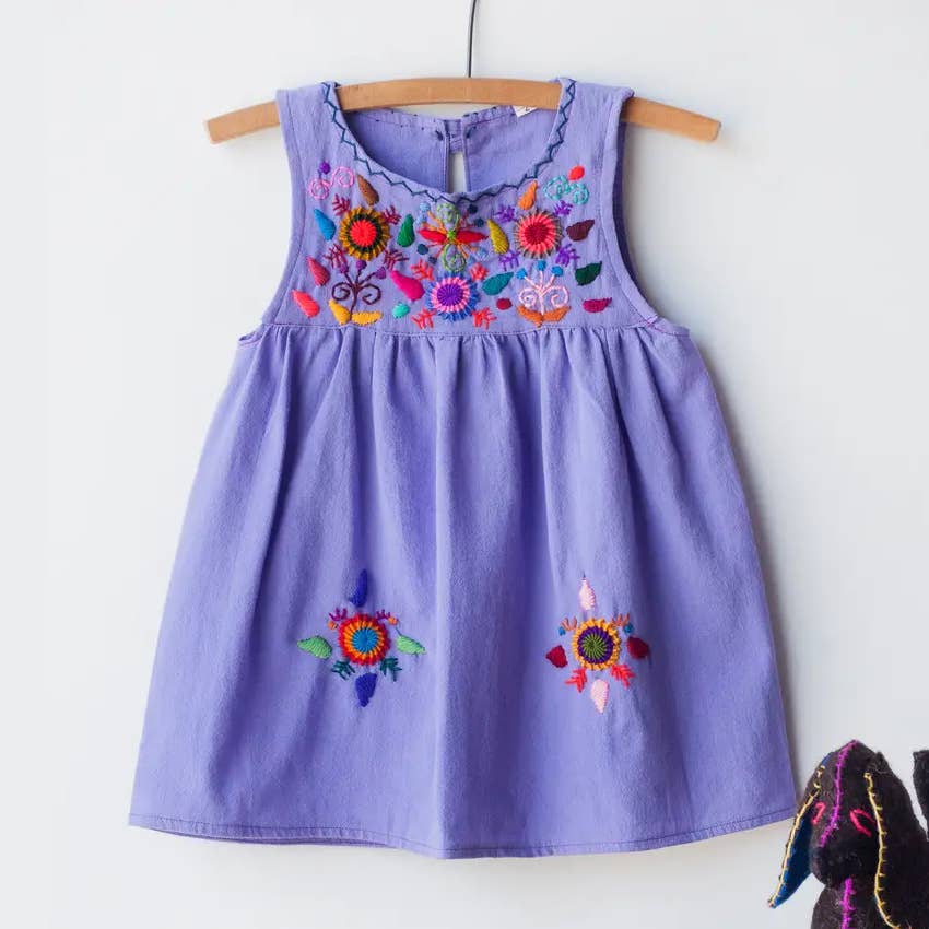 Jardinita Dress - Lilac - Joy Gift Shoppe