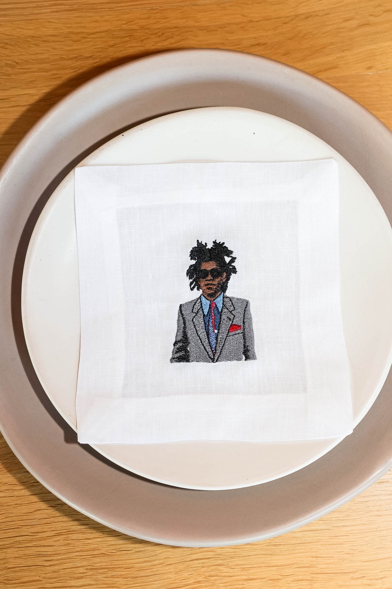 Jean Michel Basquiat Cocktail Napkin - Joy