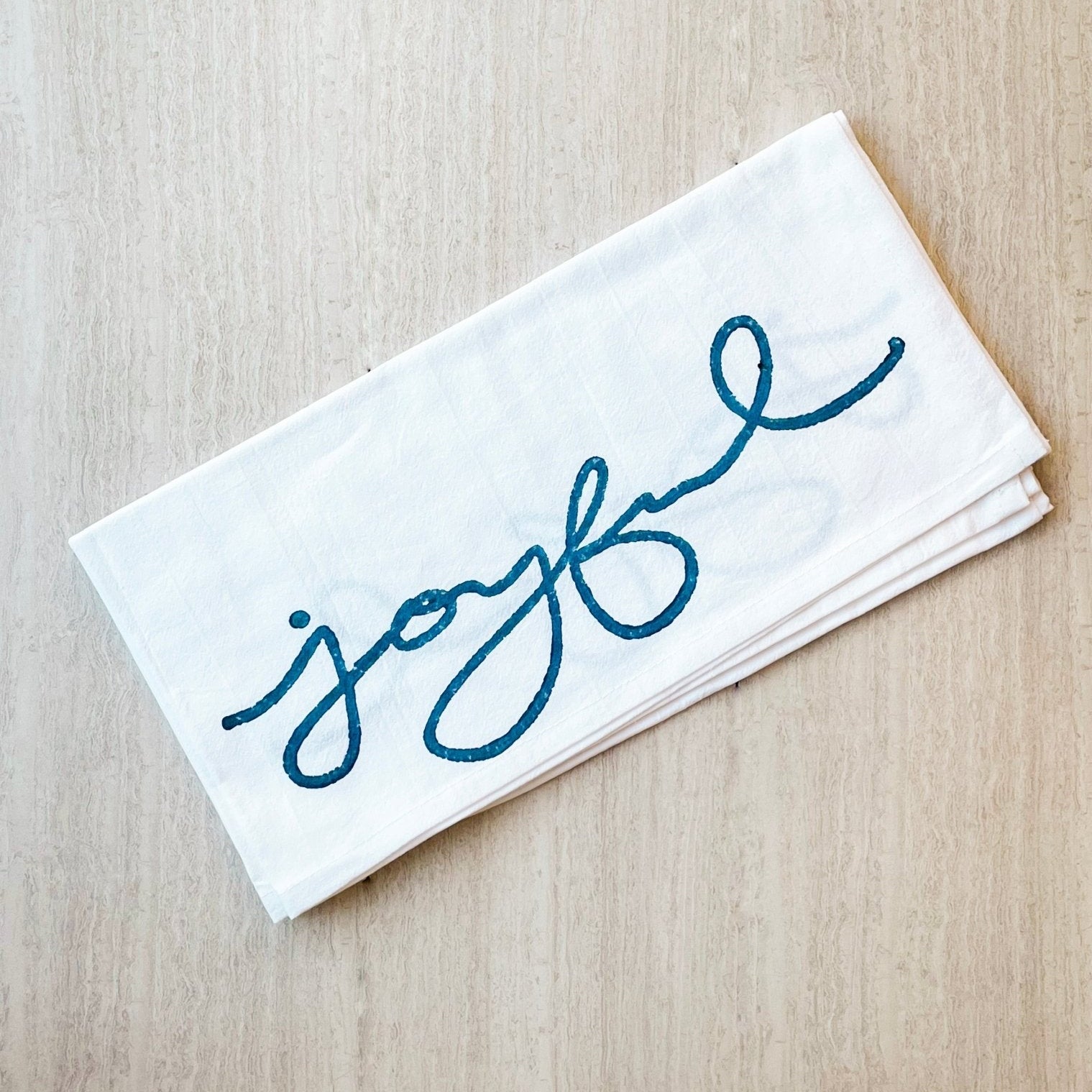 Joyful Tea Towel - Joy