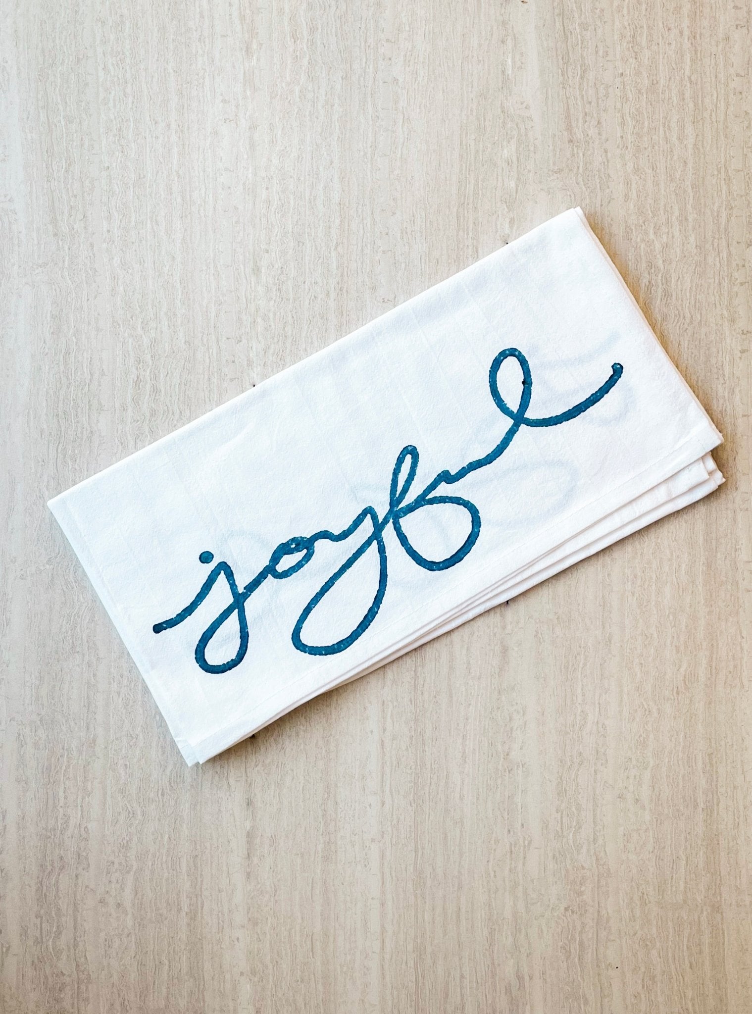 Joyful Tea Towel - Joy