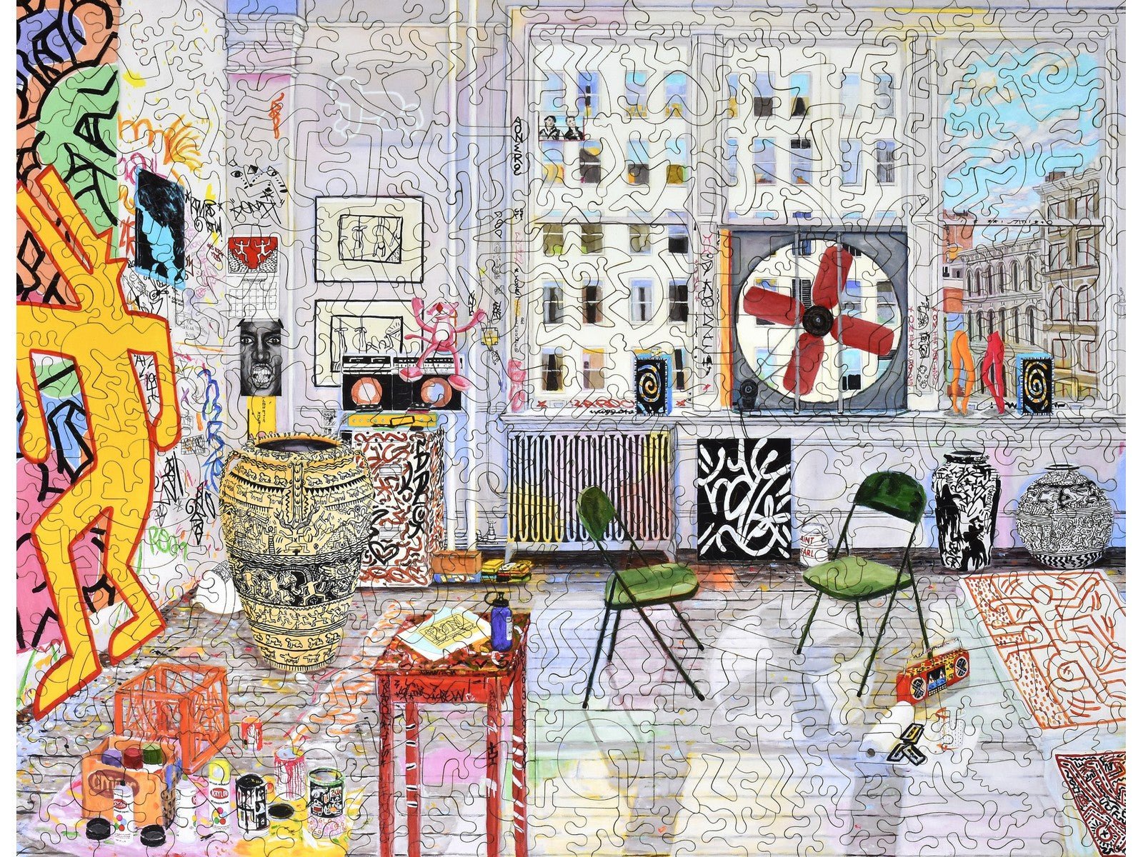 Keith Haring's Studio Puzzle - Joy