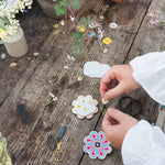 Keyring Flower Press - Joy Gift Shoppe