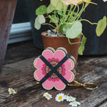 Keyring Flower Press - Joy Gift Shoppe