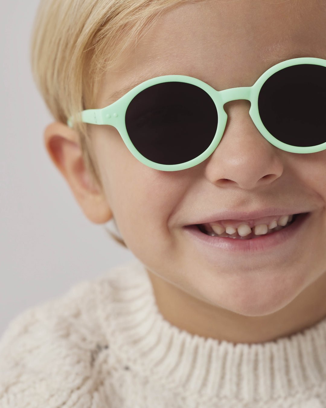 KIDS PLUS Sunglasses - Aqua Green - Joy