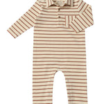 KINGSTON Cream/Orange Polo Romper - Joy