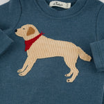 Lab Bandana Baby Rib 2pc Set - Joy