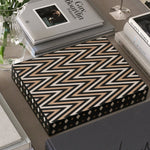 Lacquered Backgammon - Black/Beige - Joy Gift Shoppe