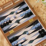 Lacquered Backgammon - Brown/Multi - Joy Gift Shoppe