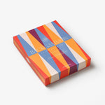 Lacquered Backgammon - Red/Multi - Joy Gift Shoppe