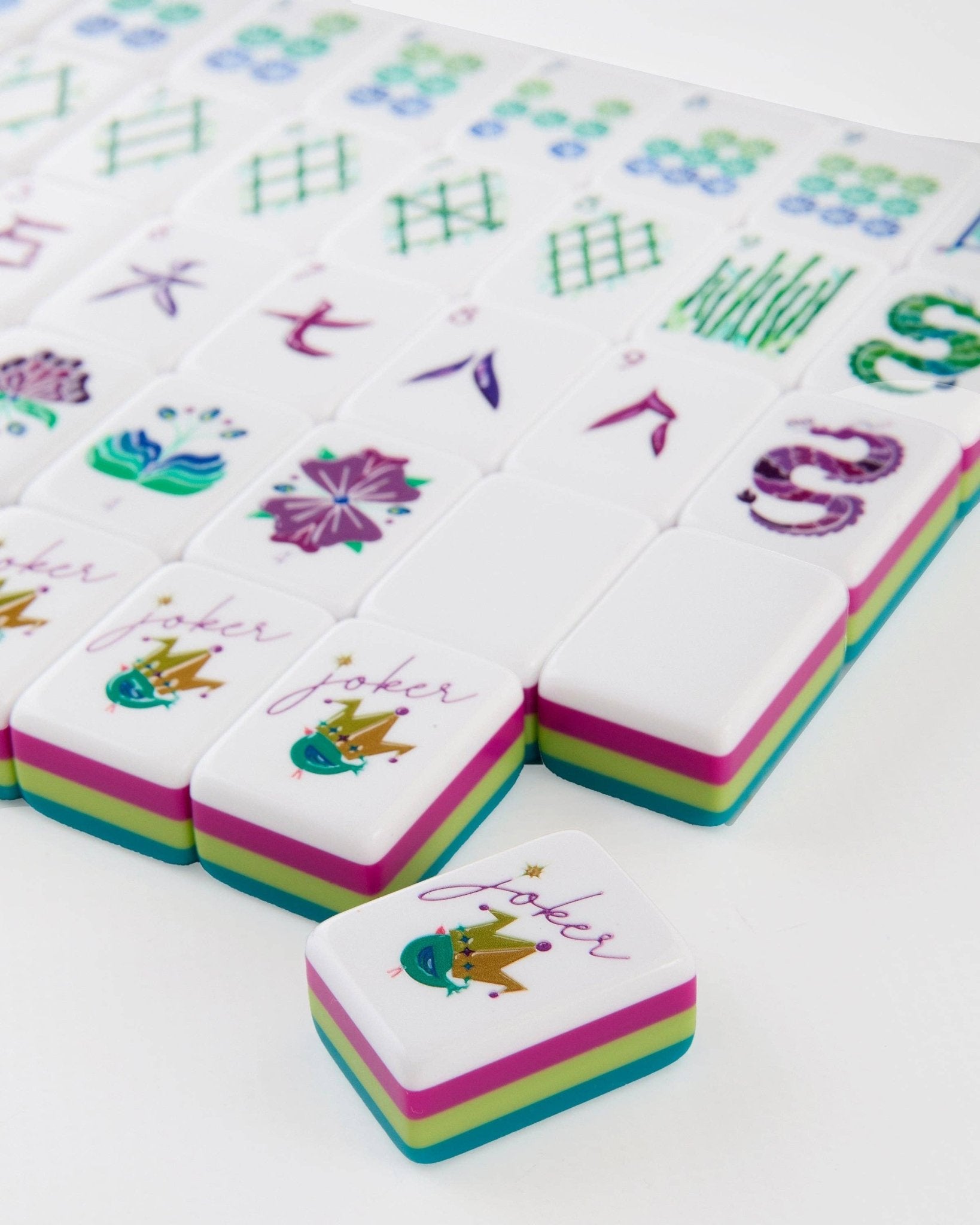 Lagoon Mahjong Tiles - Joy Gift Shoppe