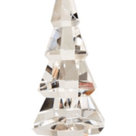 Large Clear Crystal Christmas Tree - Joy