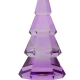 Large Light Violet/Butter Crystal Christmas Tree - Joy