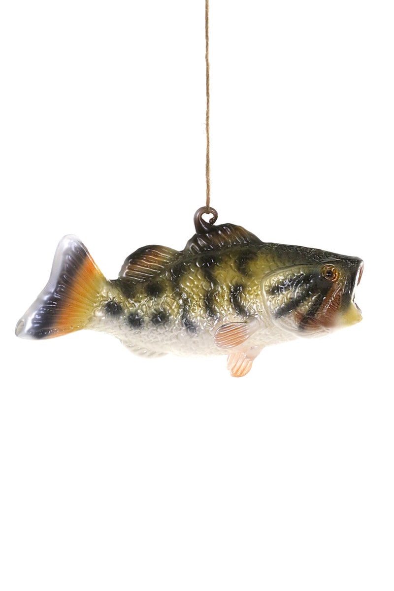 Large Mouth Bass Ornament - Joy
