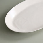 Large Oval Platter - White - Joy