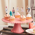 Large Pink Reusable Bamboo Cake Stand - Joy