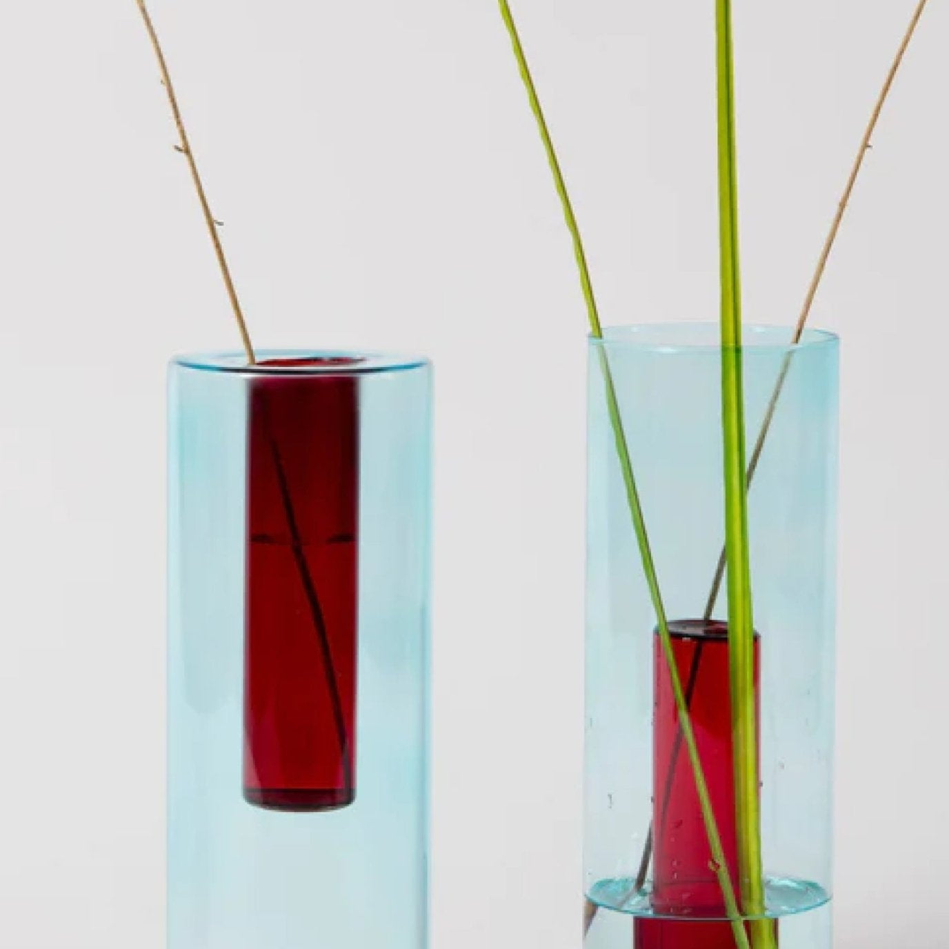 Large Reversible Glass Vase - Joy Gift Shoppe