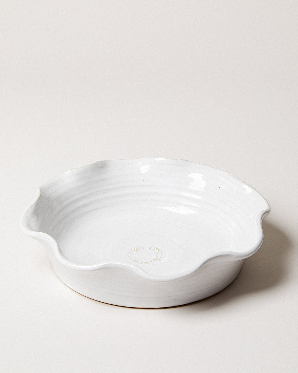 Laurel Pie Dish by Farmhouse Pottery - Joy